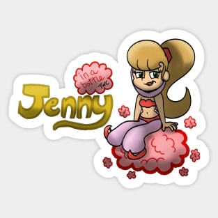 Jenny the Djinn Sticker